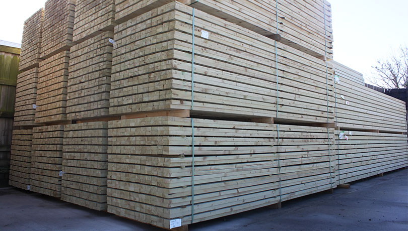 Structural carcassing timber
